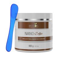 Creme Nano Coffee 400g Eccos - Peeling Físico, Enzimático, Gomagem Corporal e Facial Creme Nano Coffee 400g Eccos - Peeling Físico, Enzimático, Gomagem Corporal e Facial