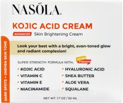 Creme Nasola Kojic Acid para clarear a pele do rosto e do corpo