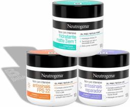 Creme Neutrogena Face Care Intensive Antissinais Dia Noite e Hidratante