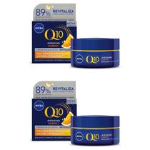 Creme Nivea Energy Q10 Noturno 50g Kit C/2 Unidades
