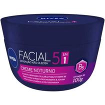 Creme Nivea Facial Noturno 5 Em 1 Hidratante 100G Creme Nivea Facial Noturno 5 Em 1 Hidratante 100G