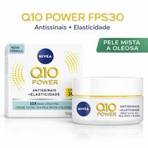 Creme Nivea Facial Q10 Power Dia FPS30 Pele Mista Oleosa