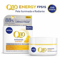 Creme Nivea Q10 Energy FPS15 Antissinais 50g com Vitamina C Creme Nivea Q10 Energy FPS15 Antissinais 50g com Vitamina C