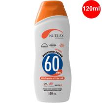 Creme nutriex fps60 protetor solar repelente 120ml