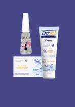 CREME ÓLEO DE GIRASSOL DERSOL 30g + BASE EXTRA Cuidado Intenso para a Pele e Unha CREME ÓLEO DE GIRASSOL DERSOL 30g + BASE EXTRA Cuidado Intenso para a Pele e Unha