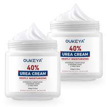 Creme OUKEYA Urea 40% para pele seca e rachada para pés e mãos 360 ml x2