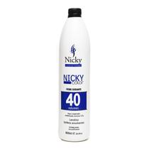 Creme Oxidante OX 40 Volumes Nicky Cosméticos 900ml Creme Oxidante OX 40 Volumes Nicky Cosméticos 900ml