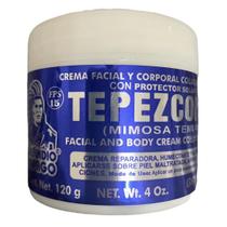 Creme para a pele Del Indio Papago TEPEZCOHUITE com colágeno e vitamina E