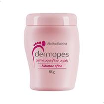 Creme Para Afinar Os Pés Hidrata e Afina Calos Áreas Ásperas DERMOPÉS Abelha Rainha 55gr REF 2218 Creme Para Afinar Os Pés Hidrata e Afina Calos Áreas Ásperas DERMOPÉS Abelha Rainha 55gr REF 2218