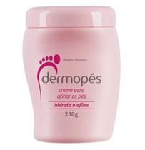 Creme Para Afinar Os Pés Hidrata e Afina Dermopés 230g Abelha Rainha