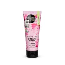 Creme para as Mãos e Unhas - Cereja e Flor de Lótus Organic Shop (75 ml)