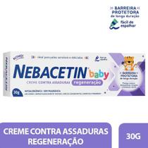 Creme Para Assadura Nebacetin Baby 30gr Regeneracao