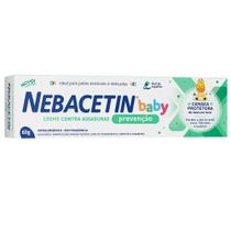 Creme para Assadura Nebacetin Baby Prevenção NEBACETIN Recém-nascido 60g Creme para Assadura Nebacetin Baby Prevenção NEBACETIN Recém-nascido 60g