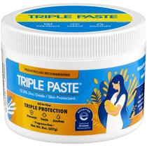 Creme para assaduras, pasta tripla, 237 ml, pomada de óxido de zinco