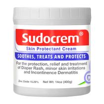 Creme para assaduras Sudocrem Skin Protectant 414ml 15,29% de zinco Creme para assaduras Sudocrem Skin Protectant 414ml 15,29% de zinco