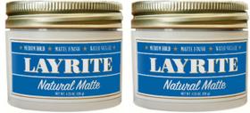 Creme para Cabelo Layrite Natural Matte 2x125 ml Fixação Média Creme para Cabelo Layrite Natural Matte 2x125 ml Fixação Média