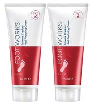 Creme para Calcanhares Rachados Avon Foot Works Força Máxima 75ml x2 Creme para Calcanhares Rachados Avon Foot Works Força Máxima 75ml x2