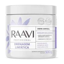 Creme Para Drenagem Linfática 500g - Raavi