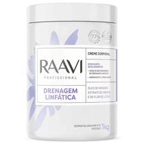 Creme para Drenagem Linfática Raavi 1kg