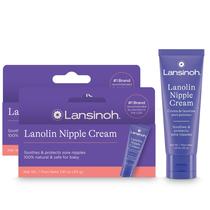 Creme para mamilos Lansinoh Lanolina 100% natural 40 mL (2 pacotes)