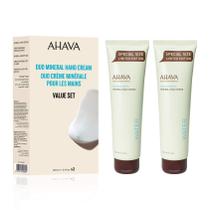 Creme para mãos AHAVA Duo 2 x 150 ml de minerais do Mar Morto