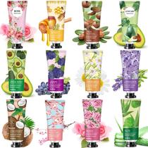 Creme para mãos ANKOOY Hidratante, pacote com 12 unidades para mãos secas e mulheres