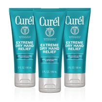 Creme para mãos Curel Extreme Dry Travel Size 90 ml (pacote com 3)