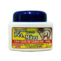 Creme Para Mãos e Pés San Jully Sebo De Carneiro 240g