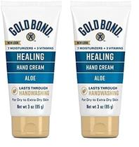 Creme para mãos Gold Bond Healing com aloe para pele seca, pacote com 2 unidades