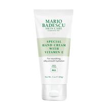 Creme para mãos Mario Badescu sem perfume com vitamina E 90ml para homens e mulheres Creme para mãos Mario Badescu sem perfume com vitamina E 90ml para homens e mulheres