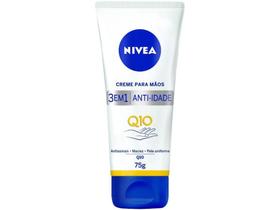 Creme para Mãos Nivea 3 em 1 Anti-Idade Q10 - 75g