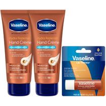 Creme para mãos, pacote com 2 unidades, Vaseline Hydra Replenish com ácido hialurônico Creme para mãos, pacote com 2 unidades, Vaseline Hydra Replenish com ácido hialurônico
