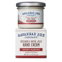 Creme para mãos Savannah Bee Company Hidratante para mãos com cera de abelha Creme para mãos Savannah Bee Company Hidratante para mãos com cera de abelha