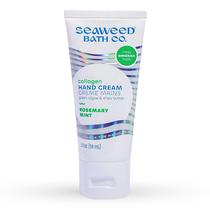 Creme para mãos Seaweed Bath Co. Colágeno e alecrim e hortelã 60mL