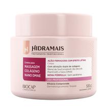 Creme Para Massagem Colágeno Nano Dmae 500GR Hidramais Creme Para Massagem Colágeno Nano Dmae 500GR Hidramais
