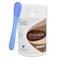 Creme Para Massagem Corporal Chocolate 1 Kg Essencial Cosméticos Mousse Hidratante