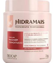 Creme Para Massagem Corporal Termoativado Hidramais 1kg