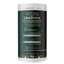 Creme para Massagem LipeDrena Vedis 1kg Efeito Drenante para Lipedema
