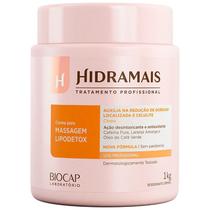 Creme para Massagem Lipodetox Hidramais 1kg - Nova Fórmula