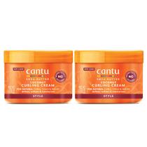 Creme para Ondulação Cantu Coconut com Manteiga de Karité - 360ml (Pack com 2) Creme para Ondulação Cantu Coconut com Manteiga de Karité - 360ml (Pack com 2)