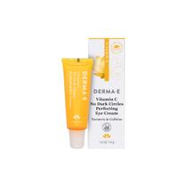 Creme para os olhos DERMA-E Vitamina C sem olheiras com açafrão 15mL