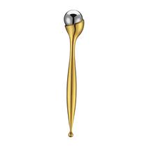 Creme para os olhos Roller Wand LISAPACK Metal Facial Massager Gold