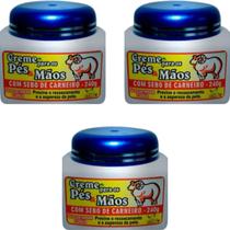 Creme para os Pés e Mãos San Jully Com Sebo de Carneiro Pote 240g Kit 3 Unidades Creme para os Pés e Mãos San Jully Com Sebo de Carneiro Pote 240g Kit 3 Unidades