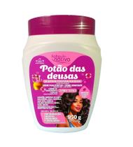 Creme Para Pentear 4 em 1 Potão das Deusas Folha Nativa 950g Creme Para Pentear 4 em 1 Potão das Deusas Folha Nativa 950g