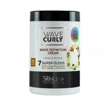 Creme para Pentear 7 Super Óleos Wave Cream Silk Line 1KG