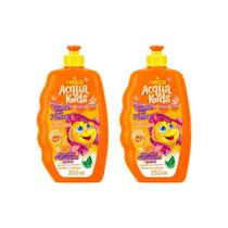 Creme Para Pentear Acqua Kids 250Ml Cacheados - Kit Com 2Un