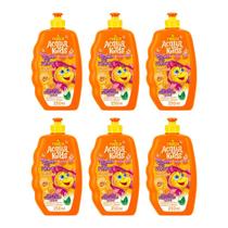 Creme Para Pentear Acqua Kids 250Ml Cacheados - Kit Com 6Un