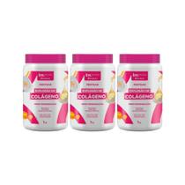 Creme Para Pentear Beleza Natural 1Kg Explosao Colageno-3Un