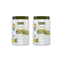 Creme Para Pentear Beleza Natural 1Kg Explosao eite-2Un