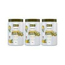 Creme Para Pentear Beleza Natural 1Kg Explosao eite-3Un